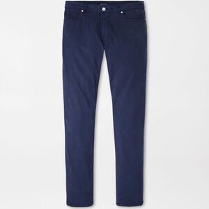 NEW Peter Millar Wayfare 5 pocket 36/32 Riviera Blue